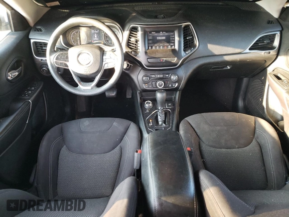 2019 Jeep Cherokee Latitude with VIN 1C4PJMCB9KD355129, listed as a Copart auction lot 63207585 with 177,394 mi miles and Salvage title. Bid and sale history available at DreamBid. Image 8.