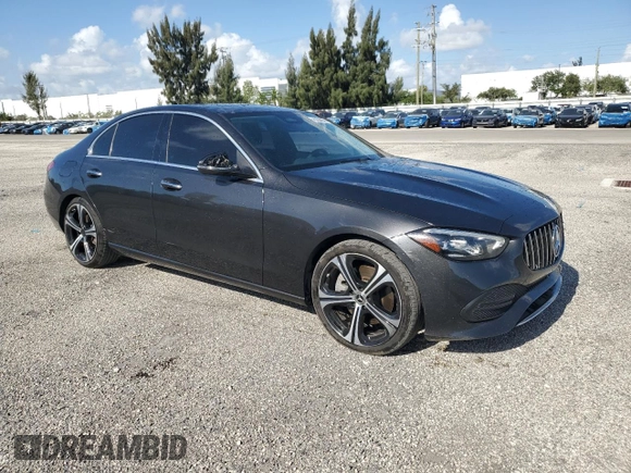 2022 Mercedes-Benz C 300 with VIN W1KAF4GB7NR041381, listed as a Copart auction lot 52912145 with 88,668 mi miles and Clean title. Bid and sale history available at DreamBid. Image 4.