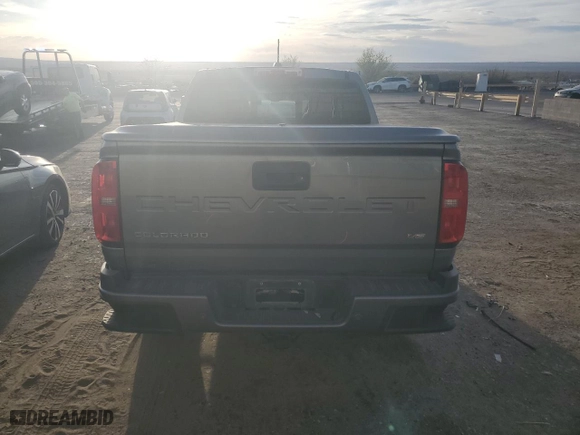 2022 Chevrolet Colorado 2WD LT with VIN 1GCGSCENXN1106357, listed as a Copart auction lot 50094975 with 32,409 mi miles and Salvage Title. Bid and sale history available at carsss.com. Image 6.