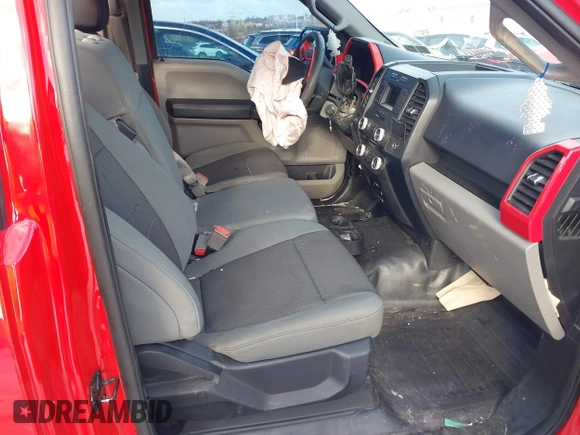2018 Ford F-150 XL with VIN 1FTMF1CB2JKC47707, listed as a IAAI auction lot 41231081 with 120,804 mi miles. Bid and sale history available at carsss.com. Image 5.