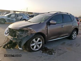 2010 Nissan Murano SL z VIN JN8AZ1MU7AW009374, wystawiony jako Copart lot #48359155 z przebiegiem Nie podano mil oraz Szkoda całkowita • Salvage title. Historia ofert i sprzedaży dostępna na DreamBid. Obrazek 1.