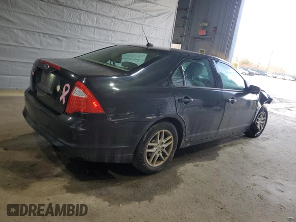 2012 Ford Fusion S with VIN 3FAHP0GA0CR352843, listed as a Copart auction lot 48533965 with 157,465 mi miles and Salvage Title. Bid and sale history available at carsss.com. Image 3.