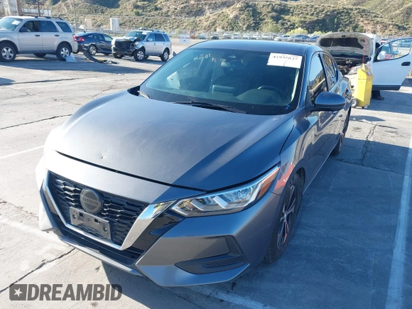 2020 Nissan Sentra SV with VIN 3N1AB8CV9LY271706, listed as a IAAI auction lot 41935847 with 94,721 mi miles. Bid and sale history available at carsss.com. Image 18.