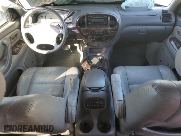 2003 Toyota Sequoia SR5 with VIN 5TDZT34A93S201187, listed as a Copart auction lot 46614545 with 232,580 mi miles and Salvage Title. Bid and sale history available at carsss.com. Image 8.