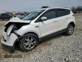 2014 Ford Escape Titanium with VIN 1FMCU0JX3EUB26510, listed as a Copart auction lot 51333175 with 250,394 mi miles and Salvage Title. Bid and sale history available at carsss.com. Image 1.