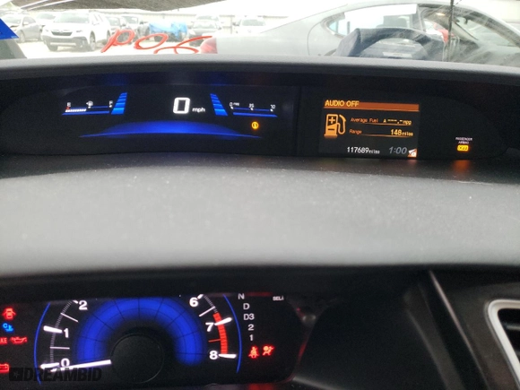 2013 Honda Civic Sdn LX with VIN 19XFB2F56DE248981, listed as a Copart auction lot 51170165 with 117,689 mi miles and Salvage Title. Bid and sale history available at carsss.com. Image 9.