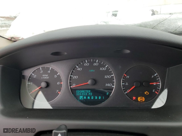 2009 Chevrolet Impala 3.5L LT with VIN 2G1WT57K891204206, listed as a Copart auction lot 46234555 with 101,313 mi miles and Salvage Title. Bid and sale history available at carsss.com. Image 9.