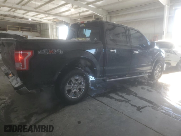 2015 Ford F-150 XLT with VIN 1FTEW1EPXFKD35666, listed as a Copart auction lot 41676415 with 182,665 mi miles and Salvage Title. Bid and sale history available at DreamBid. Image 3.