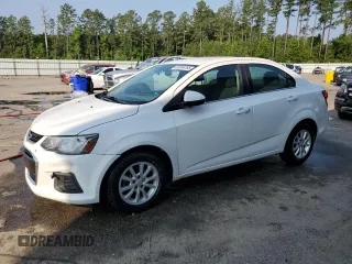 2018 Chevrolet Sonic LT with VIN 1G1JD5SH3J4132357, listed as a Copart auction lot 59164785 with 207,625 mi miles and Salvage title. Bid and sale history available at DreamBid. Image 1.