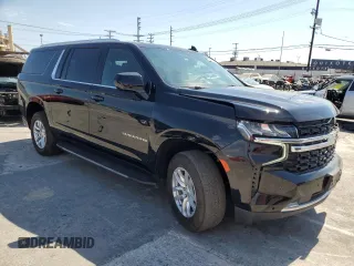 2021 Chevrolet Suburban LS with VIN 1GNSCBKD8NR282054, listed as a Copart auction lot 70813034 with 55,908 mi miles and . Bid and sale history available at DreamBid. Image 4.