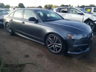 2018 Audi A6 with VIN WAUH3AFC5JN002040, listed as a Copart auction lot 68116023 with 60,134 mi miles and . Bid and sale history available at DreamBid. Image 4.