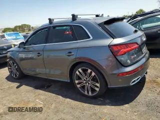 2018 Audi SQ5 Premium Plus with VIN WA1A4AFY3J2203766, listed as a Copart auction lot 62726734 with 72,881 mi miles and Salvage Title. Bid and sale history available at DreamBid. Image 2.