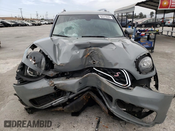 2019 MINI Countryman Cooper S with VIN WMZYT3C56K3E97143, listed as a Copart auction lot 62315533 with 0 mi miles and Salvage Title. Bid and sale history available at carsss.com. Image 5.