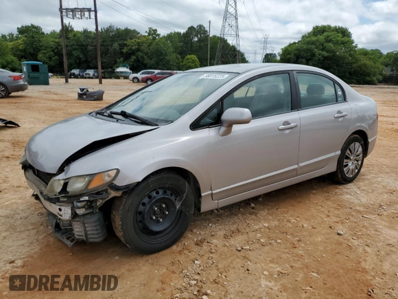2009 Honda Civic LX z VIN 2HGFA16599H301893, wystawiony jako Copart lot #58815225 z przebiegiem 174 952 mil mil oraz Szkoda całkowita • Salvage title. Historia ofert i sprzedaży dostępna na DreamBid. Obrazek 1.