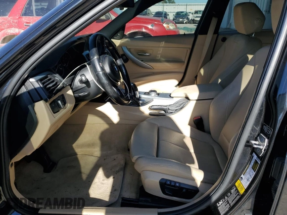 2015 BMW 3 Series 335i xDrive with VIN WBA3B9C52FF589204, listed as a Copart auction lot 74544134 with Not provided miles and Clean title. Bid and sale history available at DreamBid. Image 7.