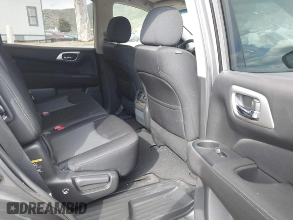 2017 Nissan Pathfinder S with VIN 5N1DR2MN3HC601112, listed as a IAAI auction lot 41949035 with 109,612 mi miles and . Bid and sale history available at DreamBid. Image 8.
