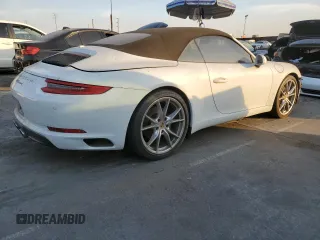 2018 Porsche 911 Carrera with VIN WP0CA2A90JS138436, listed as a Copart auction lot 87314794 with 43,945 mi miles and Salvage Title. Bid and sale history available at carsss.com. Image 3.