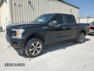 2019 Ford F-150 XL with VIN 1FTEW1C55KKE90413, listed as a Copart auction lot 49352315 with 94,062 mi miles and Salvage title. Bid and sale history available at DreamBid. Image 1.