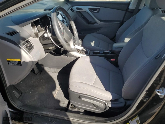 2014 Hyundai Elantra SE with VIN KMHDH4AE0EU172455, listed as a Copart auction lot 78527924 with 40,530 mi miles and Salvage Title. Bid and sale history available at carsss.com. Image 7.