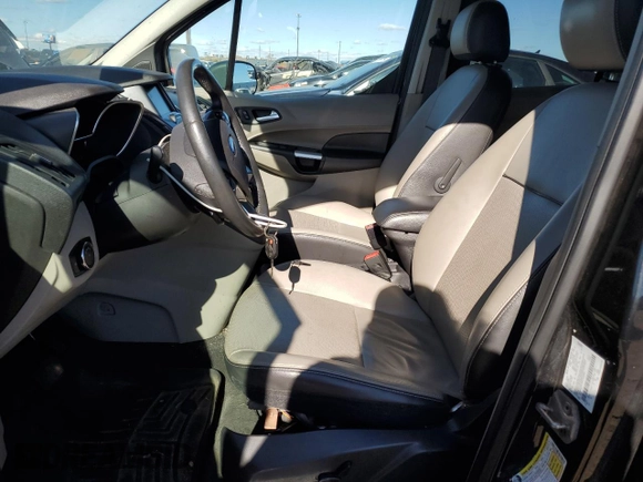 2014 Ford Transit Connect XLT with VIN NM0GE9F76E1162884, listed as a Copart auction lot 76617014 with 166,091 mi miles and Salvage title. Bid and sale history available at DreamBid. Image 7.