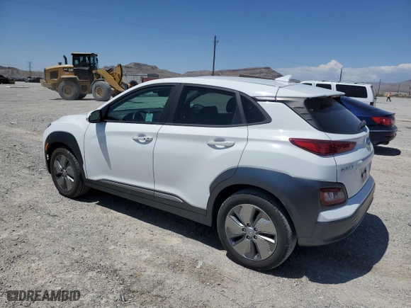 2021 Hyundai Kona Electric Limited with VIN KM8K33AG9MU128454, listed as a Copart auction lot 54186083 with 19,371 mi miles. Bid and sale history available at carsss.com. Image 2.