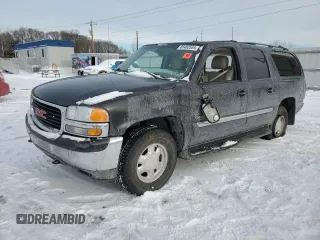 2003 GMC Yukon XL SLT with VIN 3GKFK16Z63G344940, listed as a Copart auction lot 85482534 with 0 mi miles and Salvage Title. Bid and sale history available at carsss.com. Image 1.