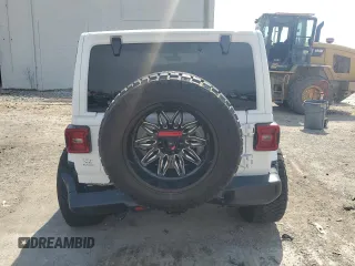 2021 Jeep Wrangler Unlimited Sahara с VIN 1C4HJXEN7MW823881, выставлен на аукционе Copart как лот 53062425 с пробегом 28 597 миль миль и Списание • Salvage title. История ставок и продаж доступна на DreamBid. Изображение 6.
