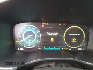 2023 Hyundai Santa Fe Hybrid SEL Premium with VIN 5NMS3DA12PH000154, listed as a Copart auction lot 76742334 with 33,902 mi miles and Salvage Title. Bid and sale history available at carsss.com. Image 9.