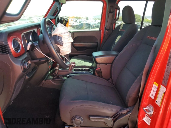 2019 Jeep Wrangler Unlimited Rubicon with VIN 1C4HJXFN7KW519171, listed as a Copart auction lot 56251325 with 69,094 mi miles and Salvage title. Bid and sale history available at DreamBid. Image 7.
