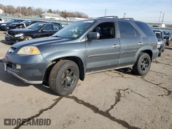 2005 Acura MDX Touring with VIN 2HNYD18985H558322, listed as a Copart auction lot 86747724 with 175,683 mi miles and Salvage Title. Bid and sale history available at carsss.com. Image 1.