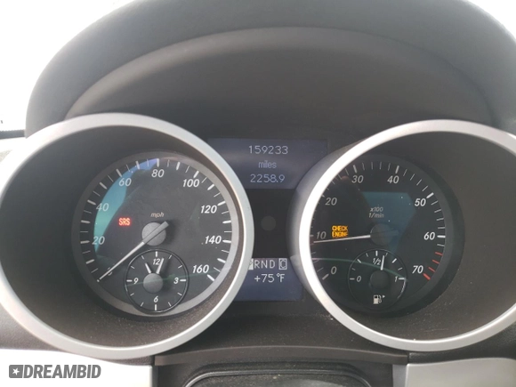 2006 Mercedes-Benz SLK-Class 3.5L with VIN WDBWK56FX6F105291, listed as a Copart auction lot 55348014 with 159,233 mi miles and Clean Title. Bid and sale history available at carsss.com. Image 9.