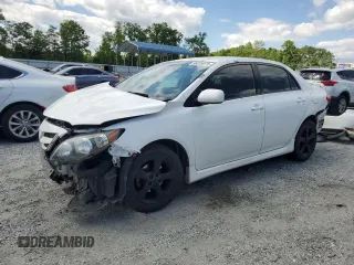 2012 Toyota Corolla L with VIN 5YFBU4EE1CP045693, listed as a Copart auction lot 56059075 with 247,350 mi miles and Clean Title. Bid and sale history available at DreamBid. Image 1.