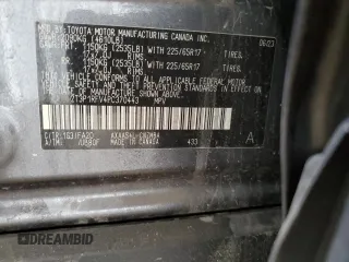 2023 Toyota RAV4 XLE with VIN 2T3P1RFV4PC370443, listed as a Copart auction lot 59790555 with 16,105 mi miles and Salvage title. Bid and sale history available at DreamBid. Image 13.