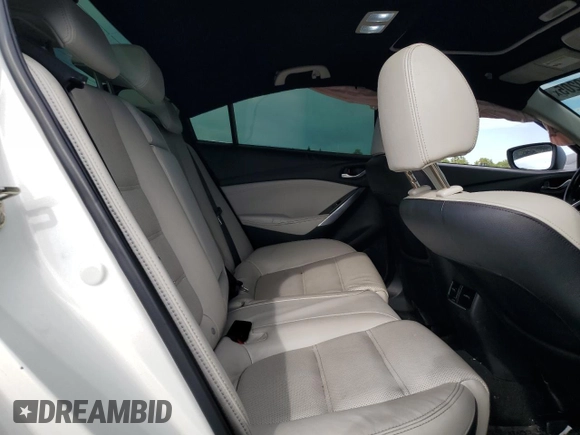 2017 Mazda 6 Grand Touring with VIN JM1GL1W51H1130289, listed as a Copart auction lot 52769205 with 82,155 mi miles and Salvage Title. Bid and sale history available at carsss.com. Image 10.