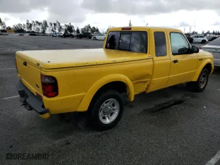 2002 Ford Ranger XL Fleet with VIN 1FTYR44U42PA83844, listed as a Copart auction lot 48069145 with 172,974 mi miles and Salvage Title. Bid and sale history available at carsss.com. Image 3.