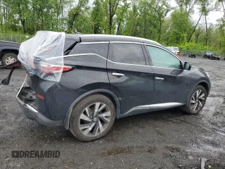 2015 Nissan Murano SL with VIN 5N1AZ2MH4FN282852, listed as a Copart auction lot 57940755 with 127,582 mi miles and Salvage title. Bid and sale history available at DreamBid. Image 3.