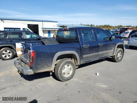 2007 Chevrolet Colorado LT w/2LT with VIN 1GCDT13E378201635, listed as a Copart auction lot 76487484 with 0 mi miles and Salvage Title. Bid and sale history available at carsss.com. Image 3.