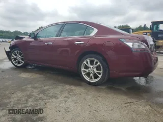 2013 Nissan Maxima SV with VIN 1N4AA5AP5DC820448, listed as a Copart auction lot 60411935 with 145,068 mi miles and Salvage title. Bid and sale history available at DreamBid. Image 2.