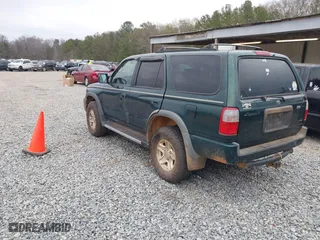 1999 Toyota 4Runner SR5 with VIN JT3HN86R4X0256990, listed as a IAAI auction lot 41314366 with 362,268 mi miles. Bid and sale history available at carsss.com. Image 3.