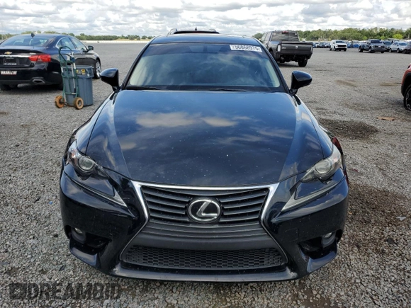 2015 Lexus IS 250 with VIN JTHBF1D21F5079200, listed as a Copart auction lot 56868975 with 108,035 mi miles and Salvage title. Bid and sale history available at DreamBid. Image 5.