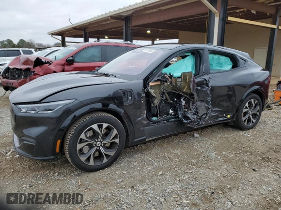 2022 Ford Mustang Mach-E Premium with VIN 3FMTK3RMXNMA40052, listed as a Copart auction lot 41527545 with 31,477 mi miles and Salvage title. Bid and sale history available at DreamBid. Image 1.