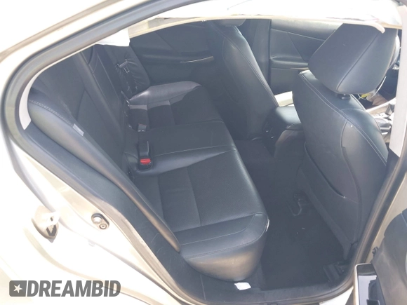 2015 Lexus IS 250 with VIN JTHBF1D27F5057749, listed as a IAAI auction lot 42304507 with 218,452 mi miles and . Bid and sale history available at DreamBid. Image 8.