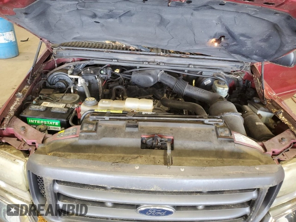 2002 Ford F-250 XL with VIN 1FTNF20LX2EB18296, listed as a Copart auction lot 64506675 with 121,467 mi miles and Salvage title. Bid and sale history available at DreamBid. Image 11.