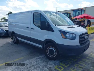 2020 Ford Transit Cargo with VIN 1FTYE1Y8XLKB80973, listed as a IAAI auction lot 41707281 with 112,721 mi miles and . Bid and sale history available at DreamBid. Image 1.