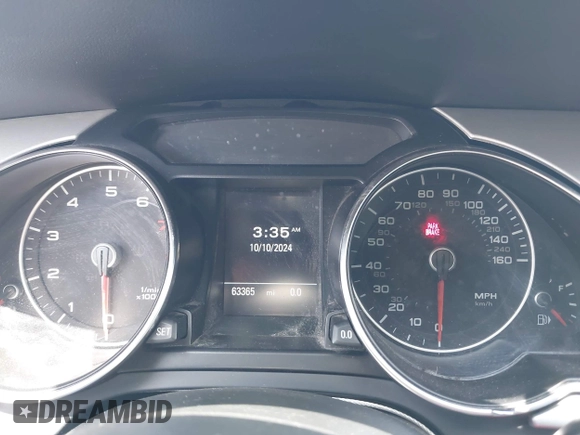 2016 Audi A5 Premium with VIN WAUD2AFR6GA011402, listed as a IAAI auction lot 42229968 with 63,365 mi miles and . Bid and sale history available at DreamBid. Image 7.