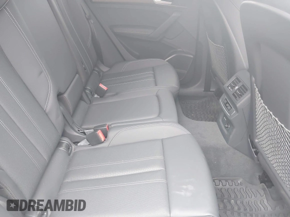 2023 Audi Q5 S line Premium Plus with VIN WA1EAAFY8P2008054, listed as a IAAI auction lot 42678217 with 20,363 mi miles and . Bid and sale history available at DreamBid. Image 8.