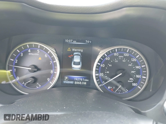 2015 Infiniti Q50 Premium with VIN JN1BV7AP6FM352678, listed as a IAAI auction lot 42197537 with 192,761 mi miles and . Bid and sale history available at DreamBid. Image 7.