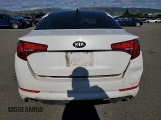 2013 Kia Optima EX with VIN 5XXGN4A78DG167651, listed as a Copart auction lot 49806335 with 122,285 mi miles and Salvage Title. Bid and sale history available at carsss.com. Image 6.