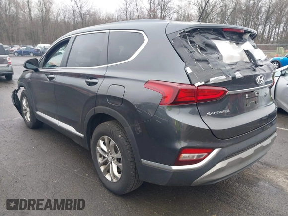 2020 Hyundai Santa Fe SE with VIN 5NMS2CAD8LH258275, listed as a IAAI auction lot 41912687 with 80,467 mi miles and . Bid and sale history available at DreamBid. Image 3.