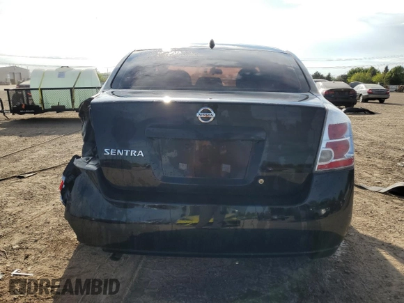 2008 Nissan Sentra S with VIN 3N1AB61E48L720866, listed as a Copart auction lot 55449045 with 147,531 mi miles and Salvage title. Bid and sale history available at DreamBid. Image 6.